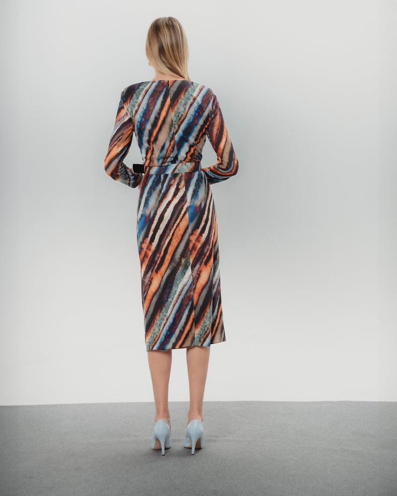 Dolores Promesas Vestido Midi Madrid Multicolor