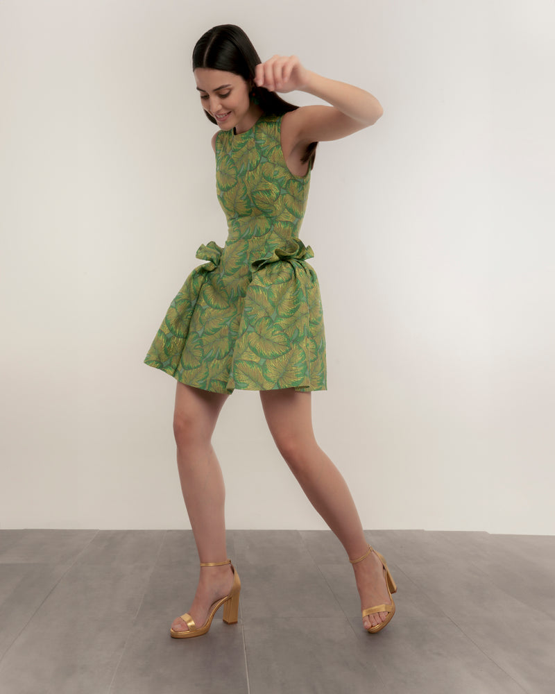 Dolores Promesas Vestido Verde Vivaz Vignette