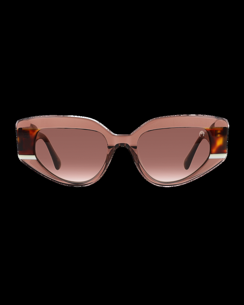 Dolores promesas Gafa con tendencia a cat eye marrón transparente blanca y habana