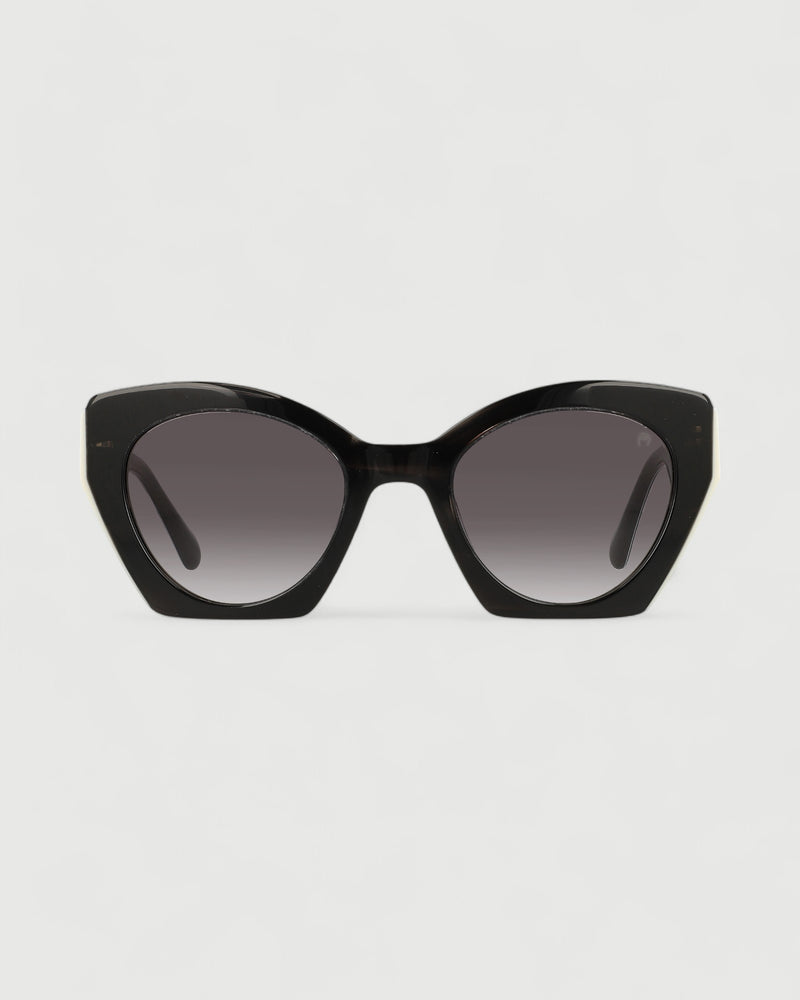 Dolores Promesas Gafa Con Tendencia A Mariposa Negra Beige Y Estampado