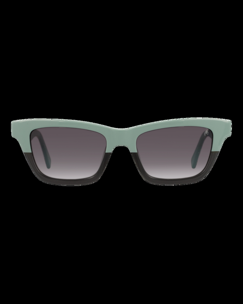 Dolores Promesas Gafa Con Tendencia A Pico Negra Turquesa Con Estampado De Mariposa