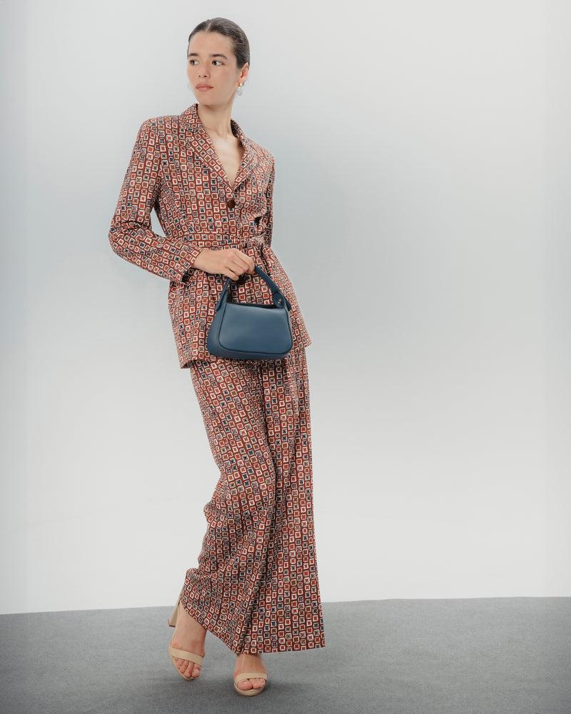 Dolores Promesas Pantalón Estampado Geométrico Manuela