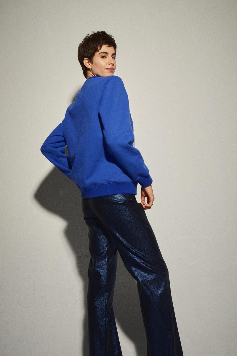 Dolores Promesas Sudadera Azul Eléctrico Dolores Promesas