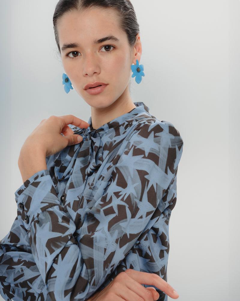 Dolores Promesas Vestido Andrea Estampado Estrellas