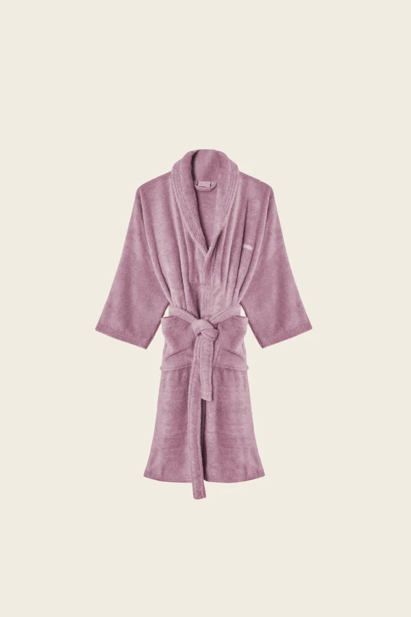 Don algodon Albornoz Zero Twist Malva