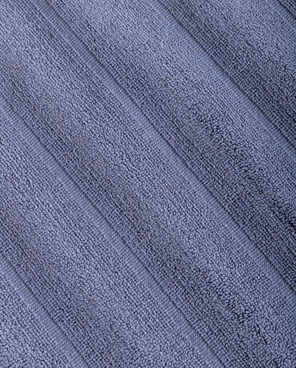 Don Algodon Alfombra De Baño Ribs Azul