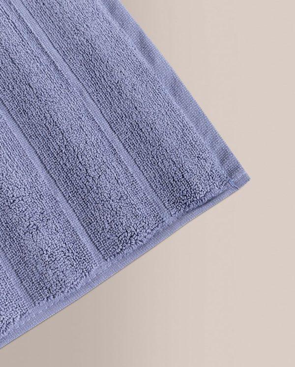 Don Algodon Alfombra De Baño Ribs Azul