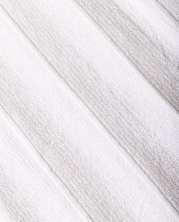 Don Algodon Alfombra De Baño Ribs Blanco