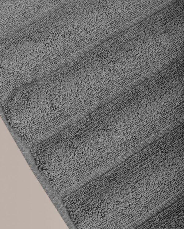 Don Algodon Alfombra De Baño Ribs Gris