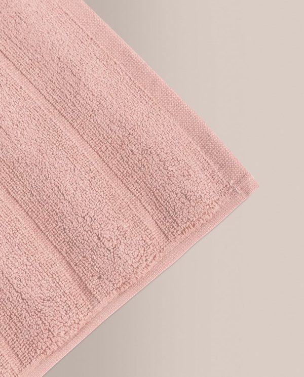 Don Algodon Alfombra De Baño Ribs Malva