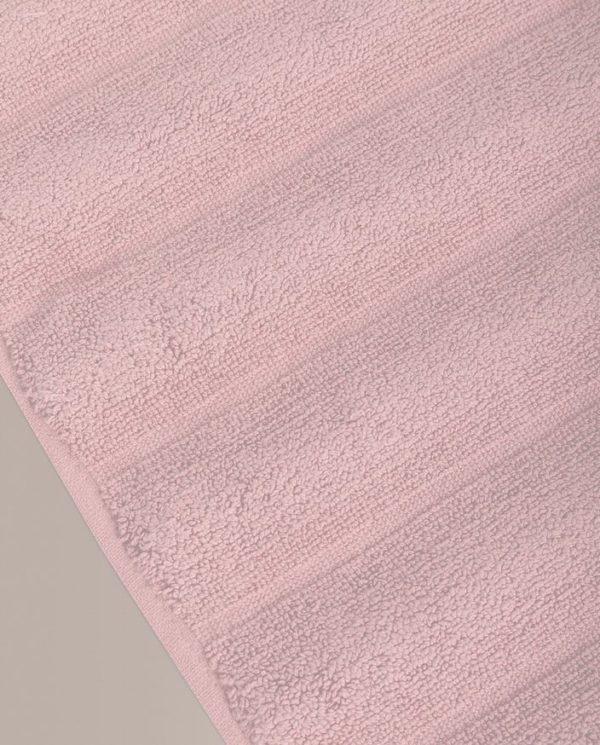 Don Algodon Alfombra De Baño Ribs Rosa Tiza