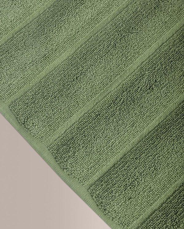 Don Algodon Alfombra De Baño Ribs Verde