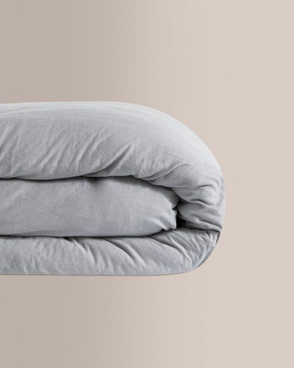 Don Algodon Dúo Nórdico Flannel Termoelastic Gris