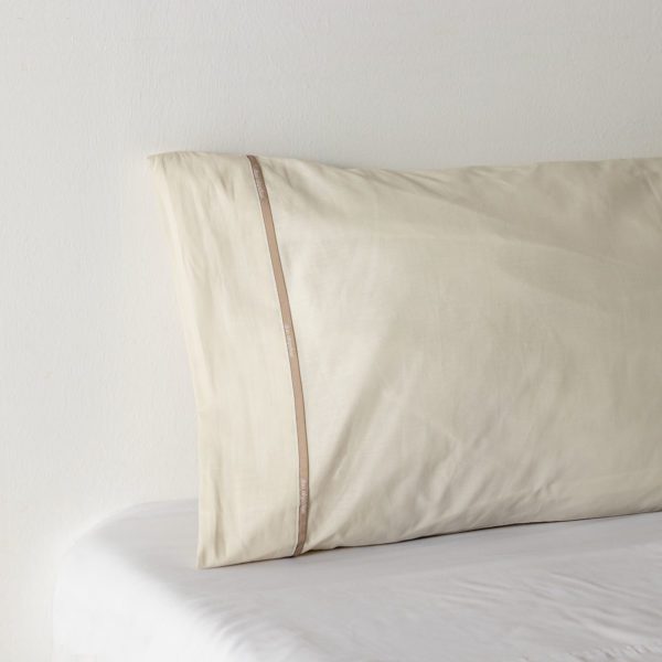 Don Algodon Funda Almohada Percal 180 Hilos Beige