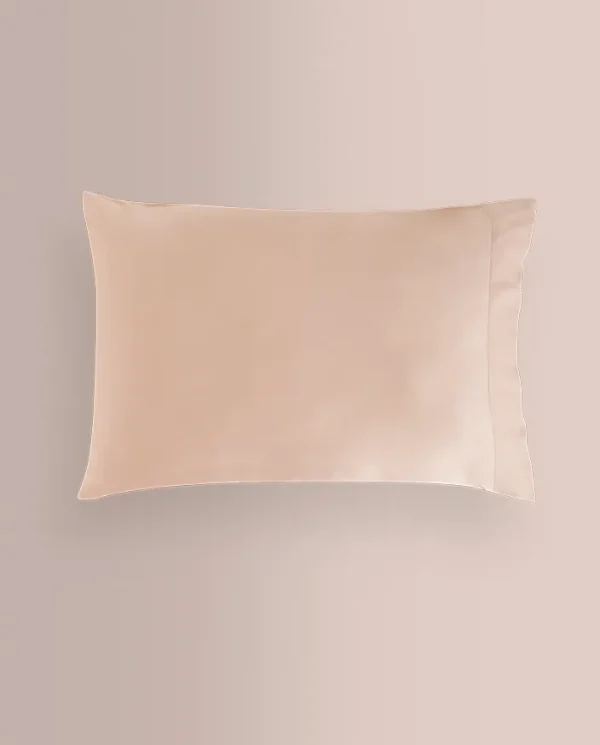 Don Algodon Funda De Almohada Seda De Bambú Beige