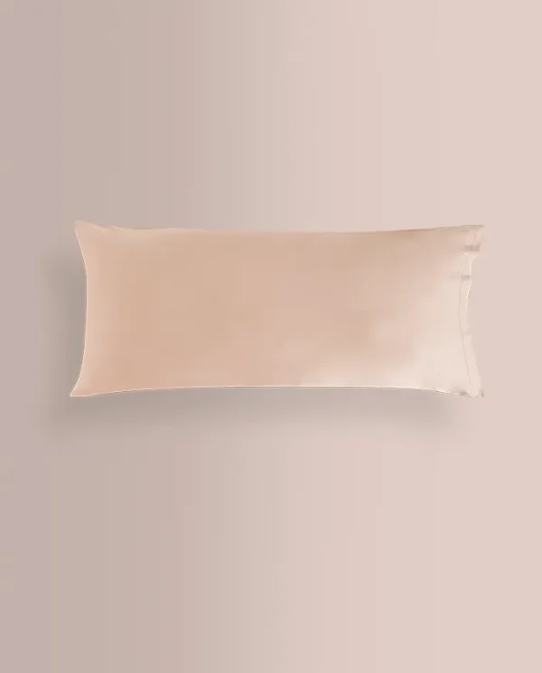 Don Algodon Funda De Almohada Seda De Bambú Beige