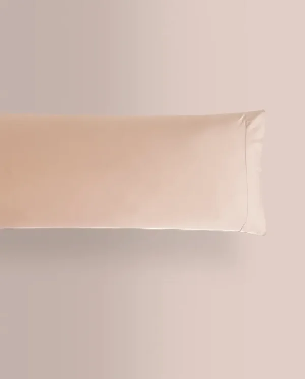 Don Algodon Funda De Almohada Seda De Bambú Beige