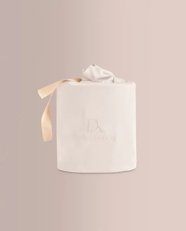 Don algodon Funda de Almohada Seda de Bambú Blanco