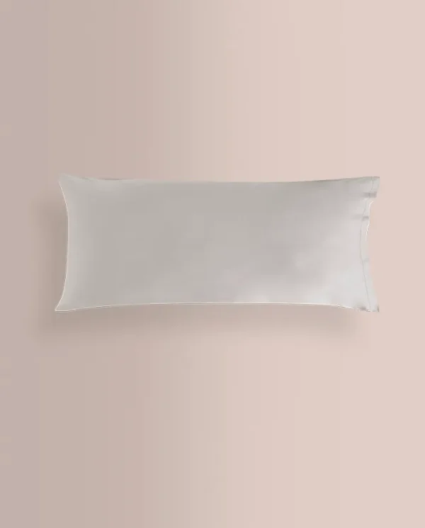 Don Algodon Funda De Almohada Seda De Bambú Gris