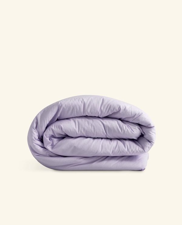 Don algodon Funda Nórdica Percal 180 Hilos Lavanda