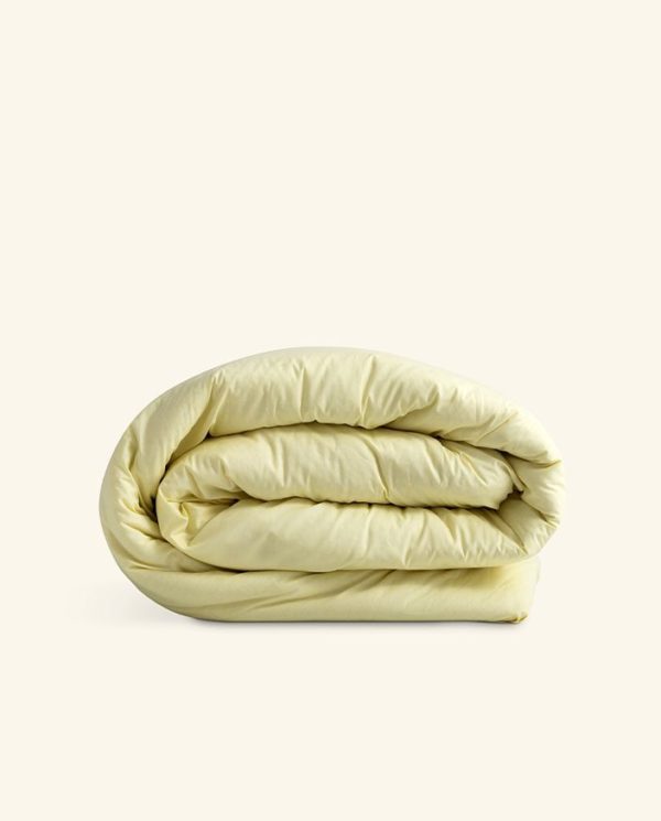 Don algodon Funda Nórdica Percal 180 Hilos Limón