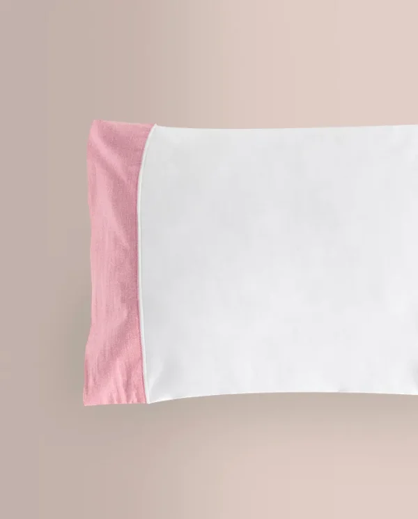 Don Algodon Juego De Sábanas Oxford Rosa Palo