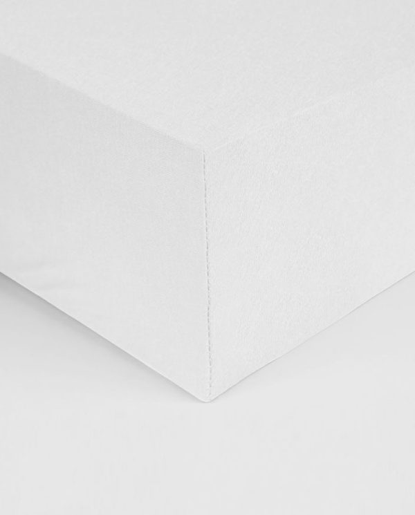 Don algodon Sábana Bajera Percal 180 Hilos Blanco