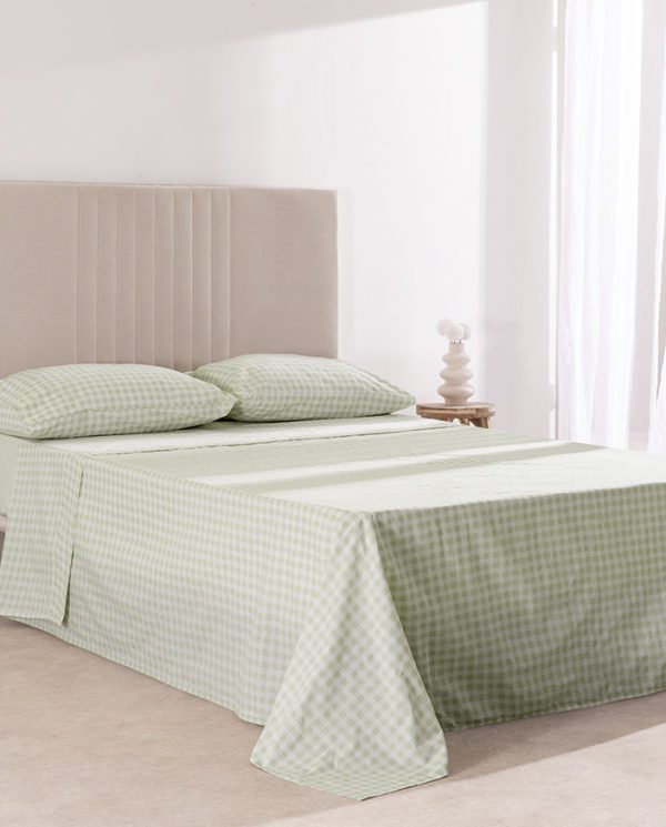 Don Algodon Sábana Encimera Elia Verde Don Algodón