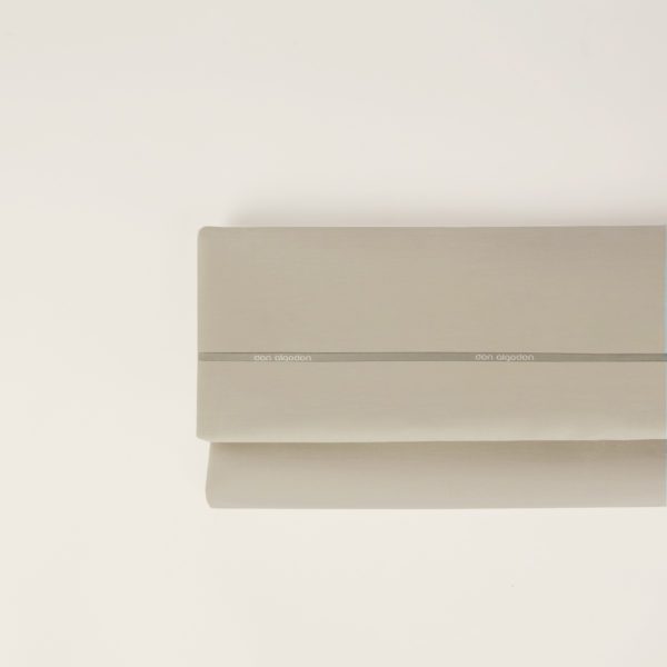 Don algodon Sábana Encimera Percal 180 Hilos Beig