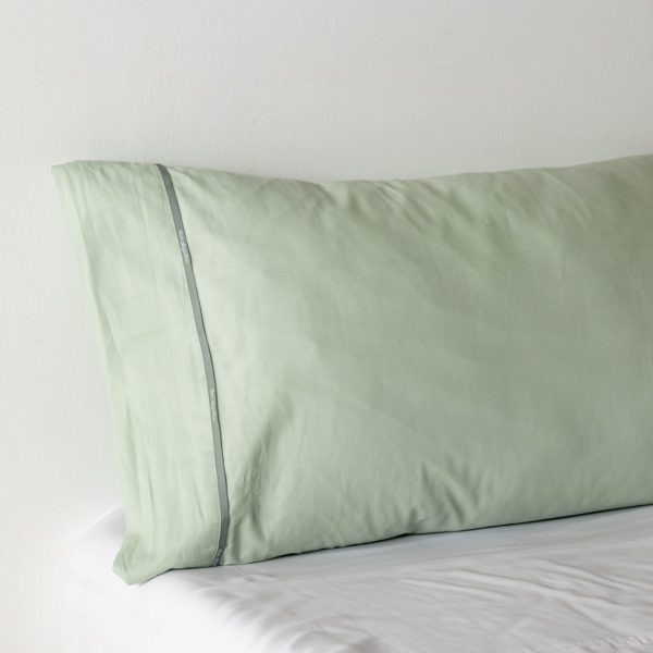 Don Algodon Funda Almohada Percal 180 Hilos Verde Mar