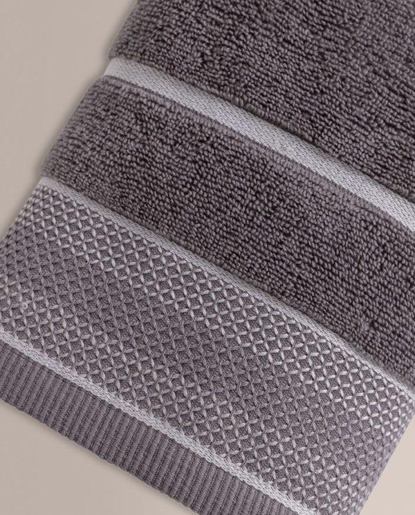Don Algodon Juego De Toallas Jacquard Aret Gris Set Sábana – Don Algodon