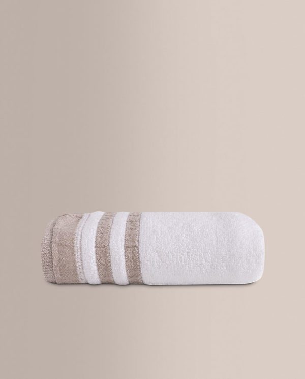 Don algodon Juego de Toallas Jacquard Siros Blanco Set Sábana – Don Algodon