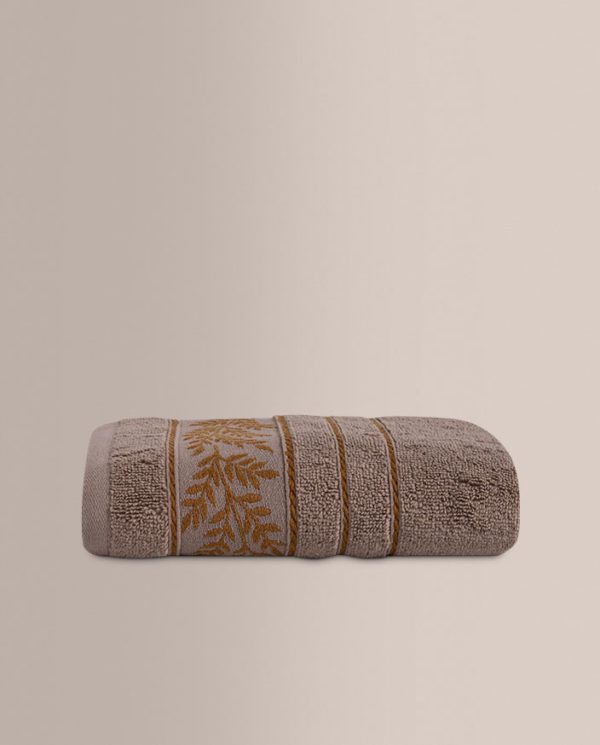 Don algodon Juego de Toallas Jacquard Yeudi Visón Set Sábana – Don Algodon