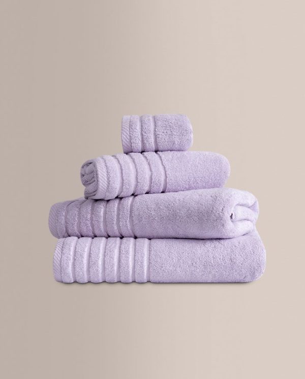 Don algodon Juego de Toallas Zero Twist Lavanda (600Gr)- Set Baño