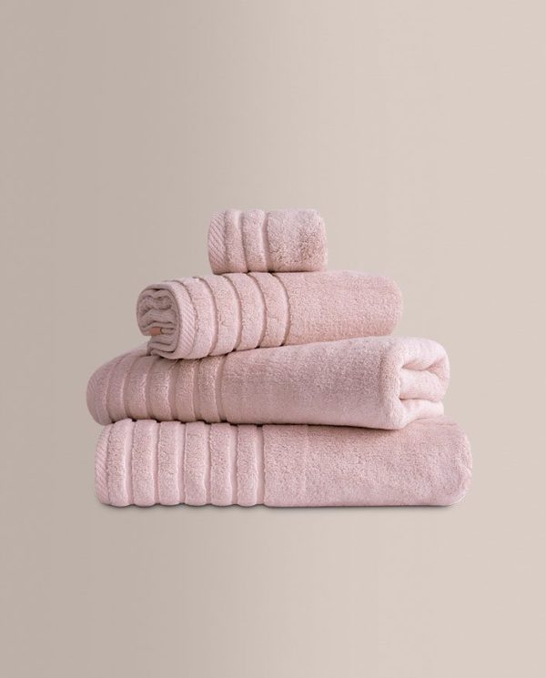 Don algodon Juego de Toallas Zero Twist Rosa Palo (600Gr)- Set Sábana