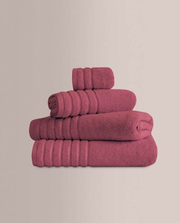 Don algodon Juego de Toallas Zero Twist Vino (600Gr)- Set Sábana