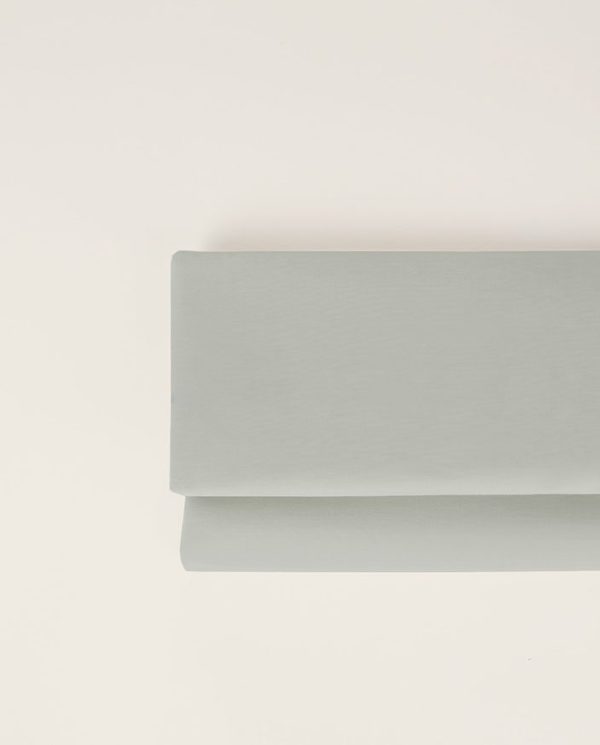 Don algodon Sábana Encimera Percal 180 Hilos Verde Mar