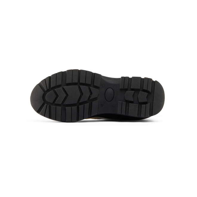 Duuo Botas Chelsea Blancas Con Plataforma Mujer