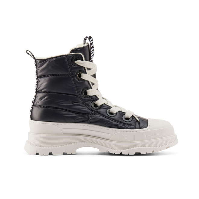 Duuo Botas Deportivas Negras Mujer