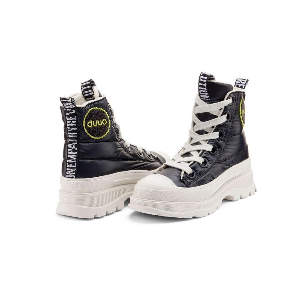 Duuo Botas deportivas negras mujer