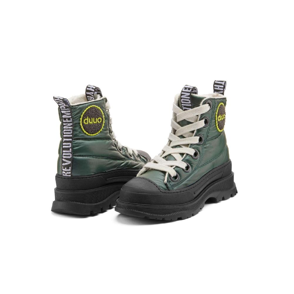 Duuo Botas deportivas verdes mujer