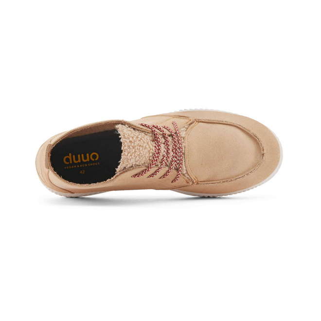 Duuo Zapatilla Casual Camel Estilo Botín