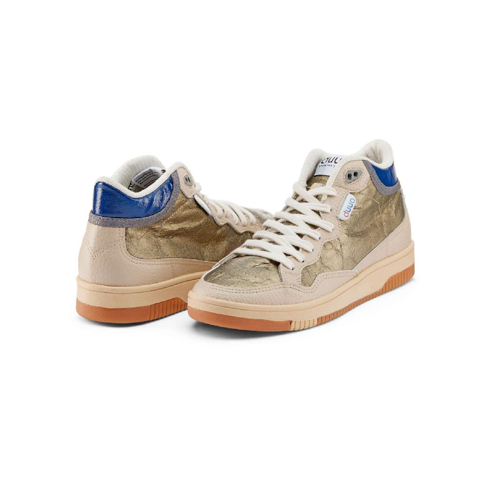 Duuo Zapatillas baloncesto retro doradas