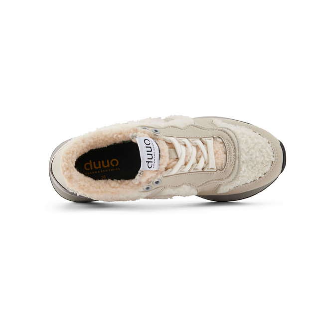 Duuo Zapatillas Beige Retro Running Mujer