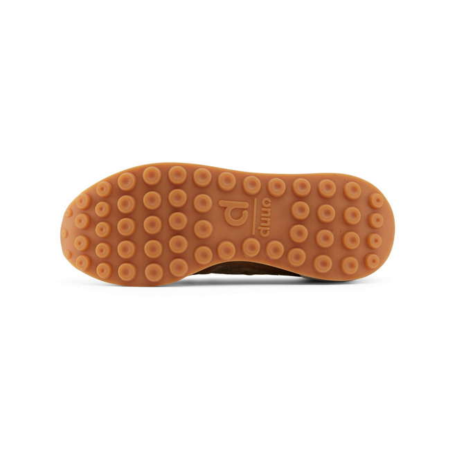 Duuo Zapatillas Marrones Retro Con Cuña Mujer