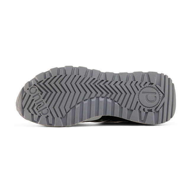 Duuo Zapatillas Urbanas Negras Metalizadas