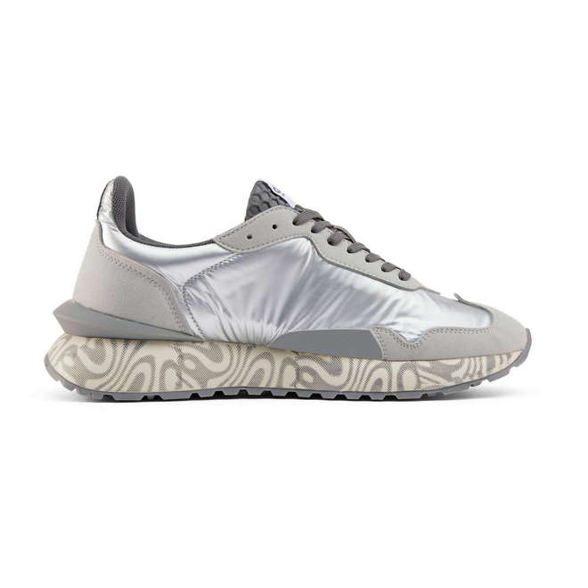 Duuo Zapatillas Urbanas Plateadas Metalizadas