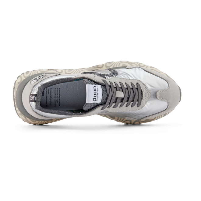 Duuo Zapatillas Urbanas Plateadas Metalizadas