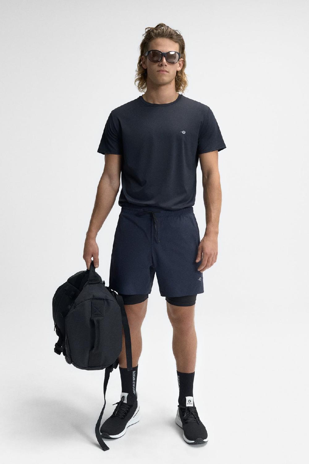 Ecoalf ATHENS PERFORMANCE SHORTS DEEP NAVY