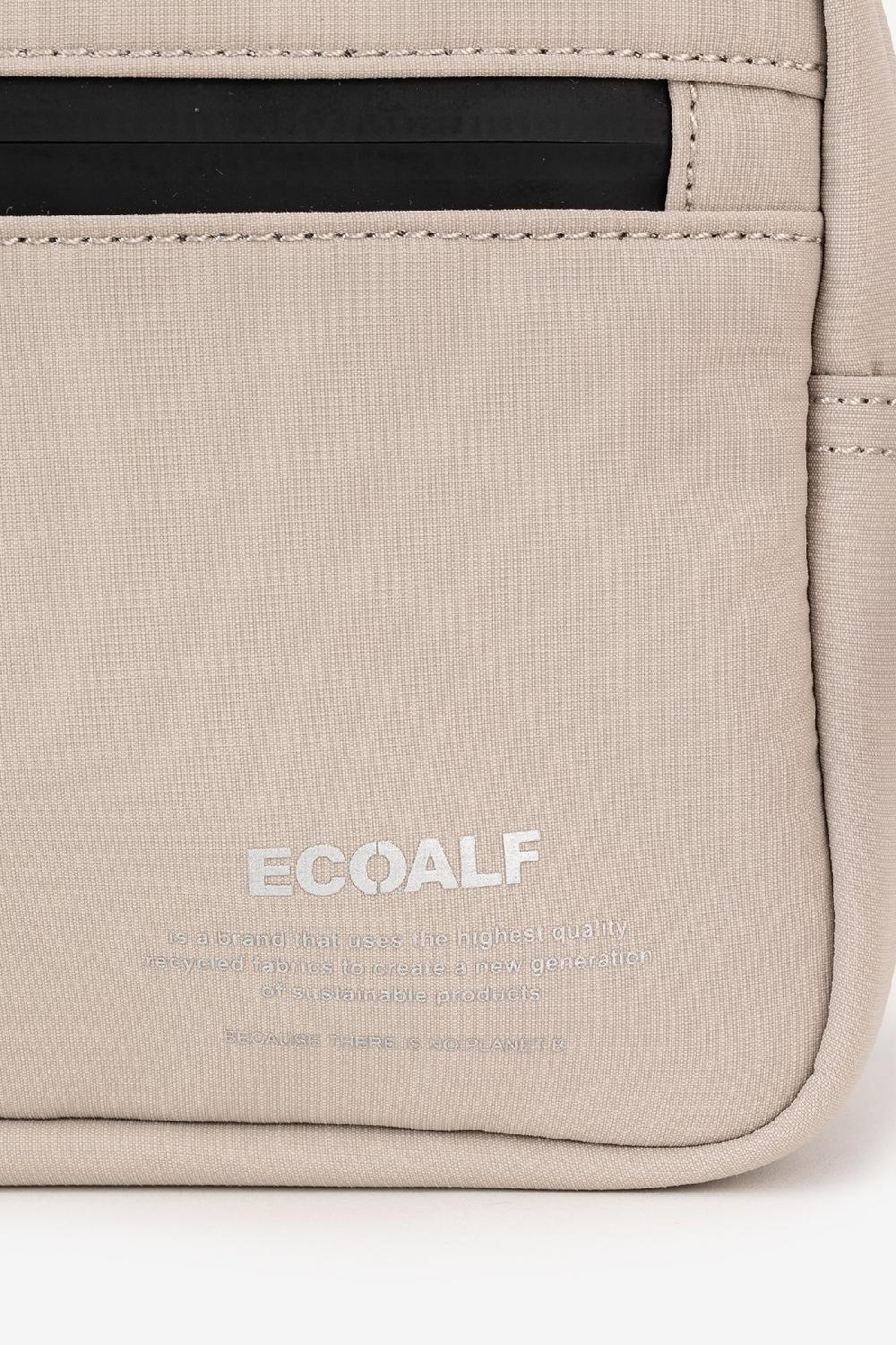 Ecoalf BEIGE AKIRA SHOULDER BAG